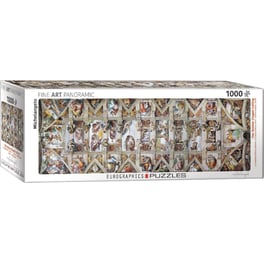 Παζλ Eurographics Fine Art Panorama: Michelangelo - The Sistine Chapel Ceiling (1000 Κομμάτια)
