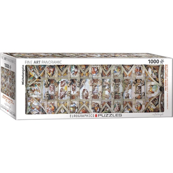 Παζλ Eurographics Michelangelo di Buonarotti: The Sistine Chapel Ceiling (1000 Κομμάτια) image 0