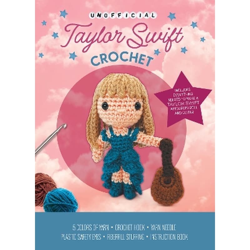 Unofficial Taylor Swift Book and Crochet Kit