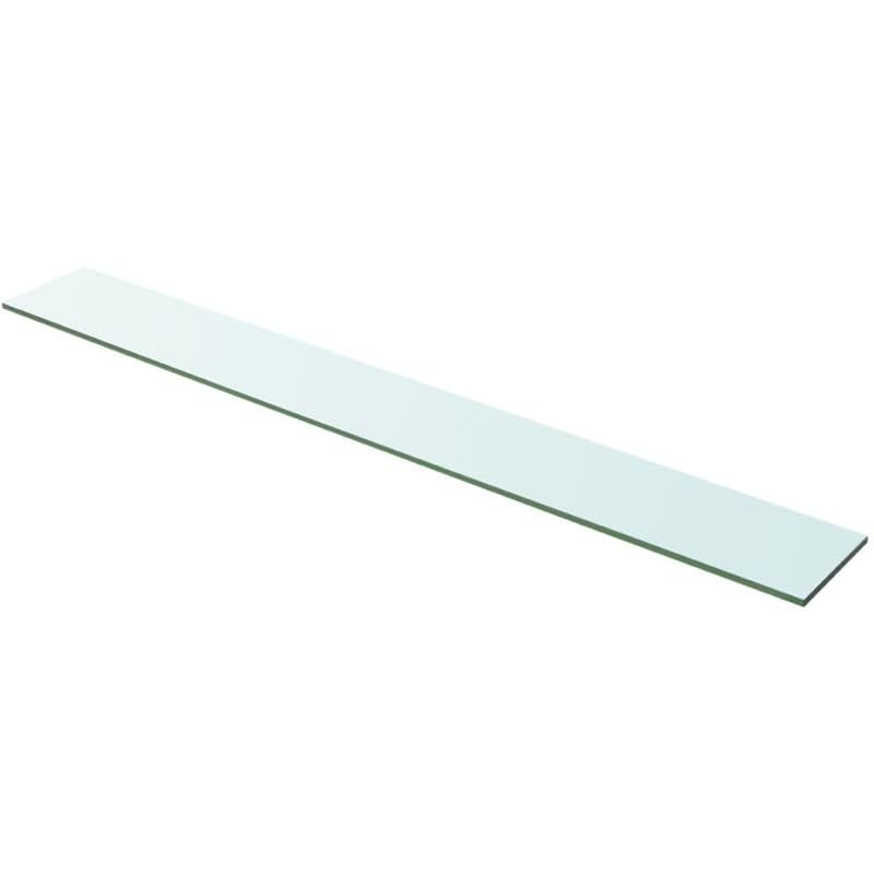 Ράφι Τοίχου VidaXL από Γυαλί 100x0.8x12 cm - Διάφανο