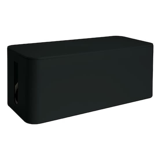 Διαχειριστής Καλωδίων MediaRange Cable Tidy Box Μαύρο image 0