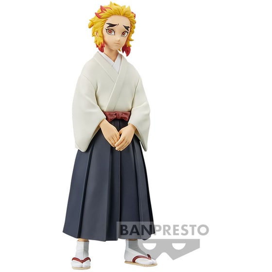 Συλλεκτική Φιγούρα Banpresto Demon Slayer Kimetsu No Yaiba - Senjuro Rengoku (Ver.B) Statue (15cm) (19155) image 0
