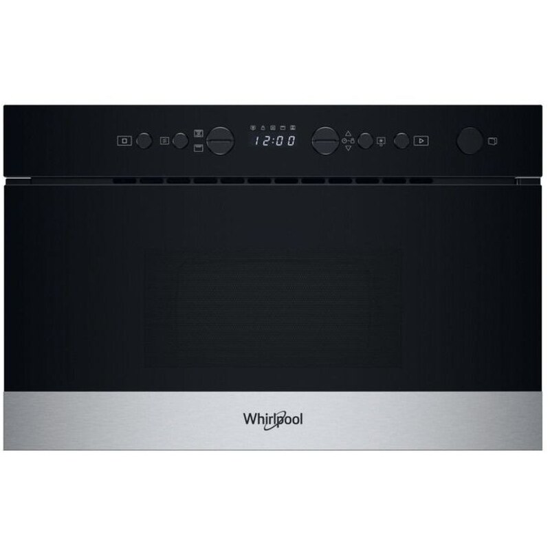 WHIRLPOOL WMN574BXA με Grill 22 Lt Inox Εντοιχιζόμενος Φούρνος Μικροκυμάτων
