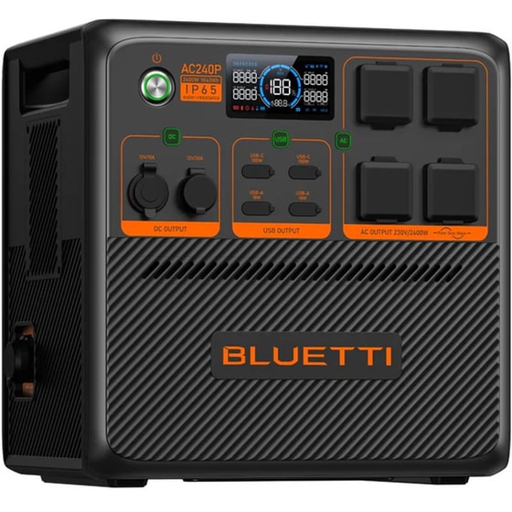 Bluetti Power Station AC240P 1.843Wh  - Μαύρο image 2