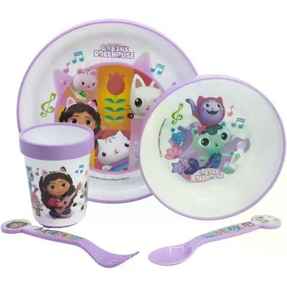 Σετ φαγητού Stor Gabby's Dollhouse 5 Τεμάχια image 1