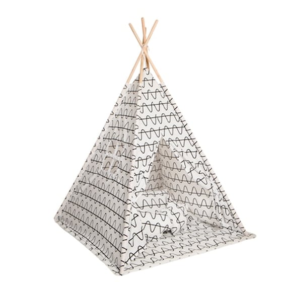 Baby Adventure Παιδική Σκηνή Teepee Black Wave (δώρο 3 Μαξιλάρια) Br75399 image 2