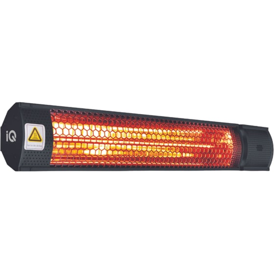 Θερμάστρα Αλογόνου iQ HT-1497 Black 2KW image 0