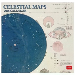 Ημερολόγιο Τοίχου Legami 2026 Celestial Maps 30x29cm