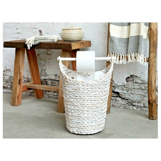 Chic Antique - Θήκη χαρτιού τουαλέτας σε σχήμα καλαθιού. image 0