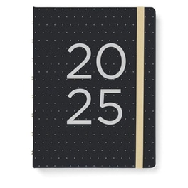 Ημερολόγιο Εβδομαδιαίο Filofax 2025 A5 Moonlight Black