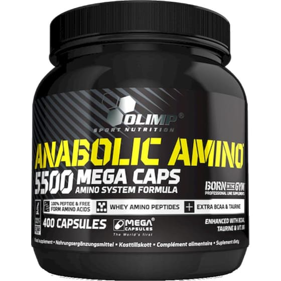 Olimp Anabolic Amino 5500 Mega Caps - 400 κάψουλες image 0