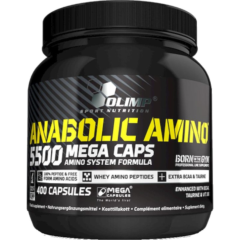 OLIMP Olimp Anabolic Amino 5500 Mega Caps - 400 κάψουλες