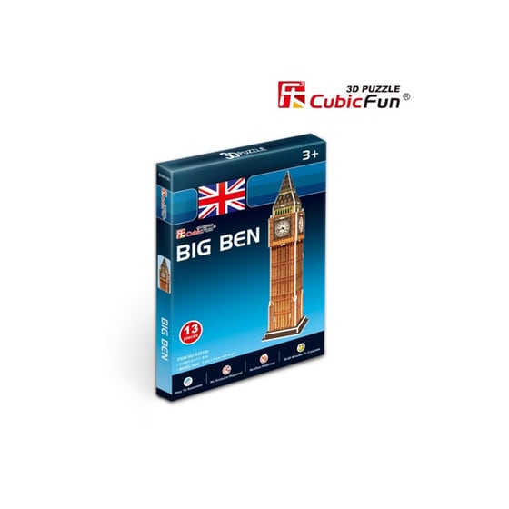 3D Παζλ Big Ben Cubic Fun (13 Κομμάτια) image 2