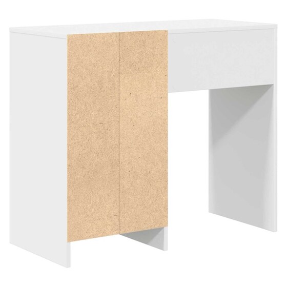 Γραφείο VidaXL από Επεξεργασμένο Ξύλο 90x37,5x75 cm - Λευκό image 7