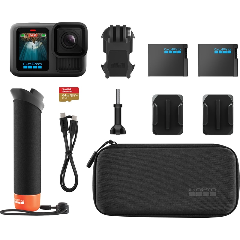 Action Camera GoPro Hero13 Bundle Μαύρο Public