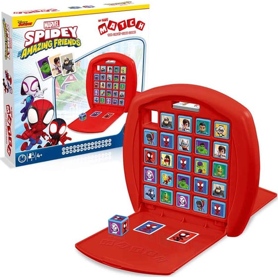 Επιτραπέζιo Winning Moves Top Trumps Match Τhe Crazy Cube Game  Spidey and His Amazing Friends image 1