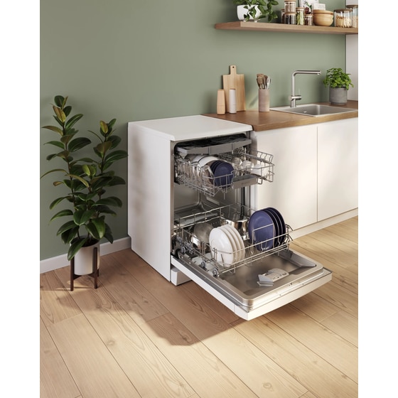 BOSCH SMS4HMW08E για 14 Σερβίτσια Λευκό Πλυντήριο Πιάτων image 8