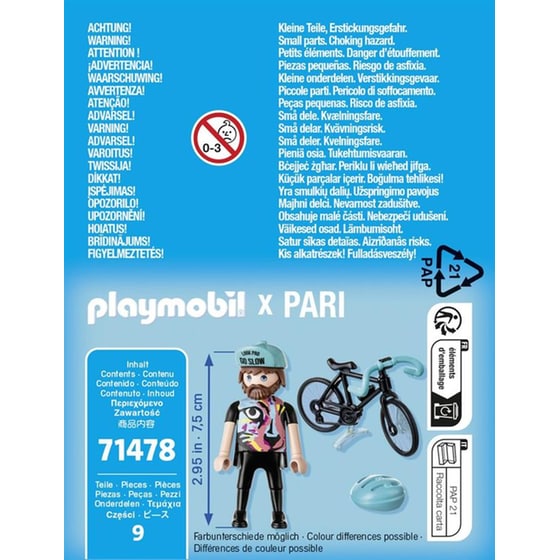 PLAYMOBIL® Special Plus Ποδηλασία Δρόμου (71478) image 2