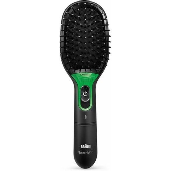 BRAUN BR710E Satin Hair 7 Βούρτσα Μαλλιών με Μπαταρίες Μαύρο image 0