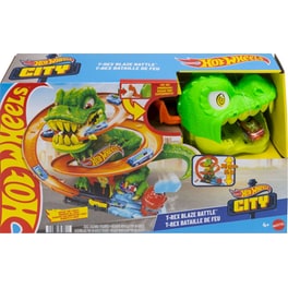 Hot Wheels City T-Rex Πυροσβεστικός Σταθμός (JBM73)