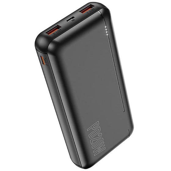 Powerbank Lamtech LAM112907 20.000 mAh - Μαύρο image 1