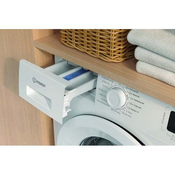 INDESIT IM 762 MY TIME EE 7 kg 1.200 Στροφές Λευκό Πλυντήριο Ρούχων image 3