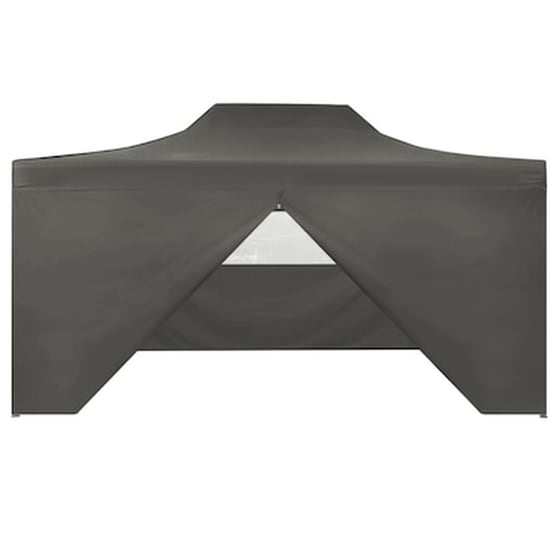Τέντα Vidaxl Αλουμίνιο Πτυσσόμενη 3x4.5m - Ανθρακί image 4