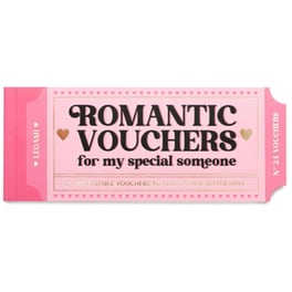 Book Of 24 Gift Vouchers Legami Heart