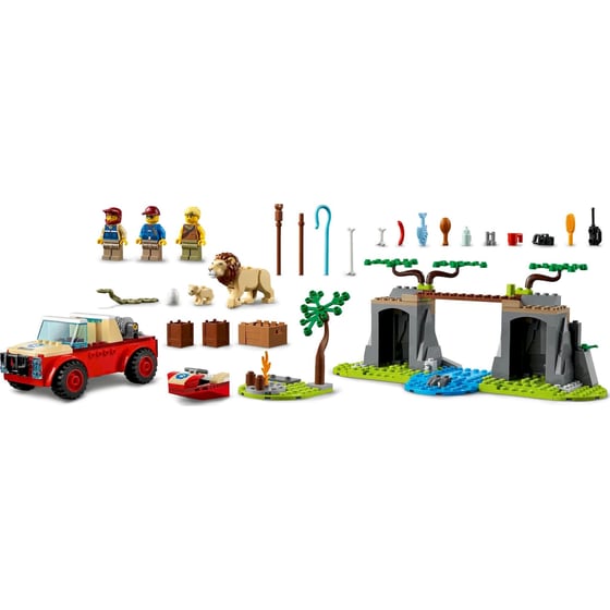LEGO® City Wildlife Rescue Off-Roader (60301) image 4