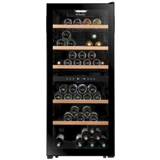 LA SOMMELIERE LS102DZBLACK για 102 Μπουκάλια Μαύρο Συντηρητής Κρασιών image 0