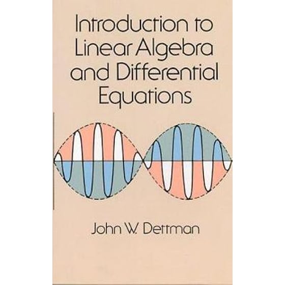 Introduction to Linear Algebra and Differential Equations image 0
