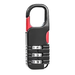 Ctech Λουκέτο Ασφαλείας Συνδυασμού Ctl-0014, Με Γάντζο, Μεταλλικό, Μαύρο