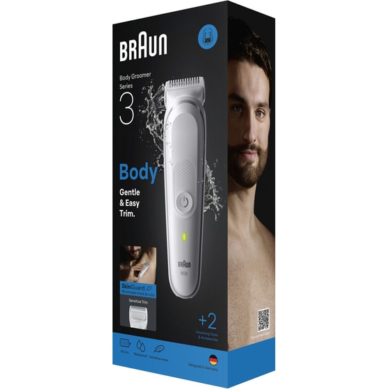 Ξυριστική Μηχανή Σώματος Braun Series 3 BG3500 image 3
