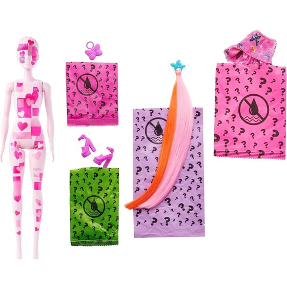 Κούκλα Barbie Color Reveal Τζιν image 3