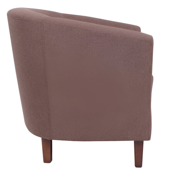 Πολυθρόνα Woodwell Boga C54248 από Ύφασμα - Καφέ image 1