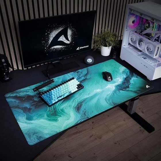 Sharkoon SKILLER SGP40 D10 -42579 Gaming Mouse Pad XXL 1000 mm - Με σχέδιο image 3