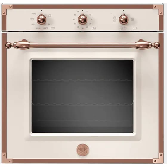 BERTAZZONI F605HERGKAC(GN) 57 Lt Μπεζ Εντοιχιζόμενος Φούρνος Άνω Πάγκου Φυσικού Αερίου image 0