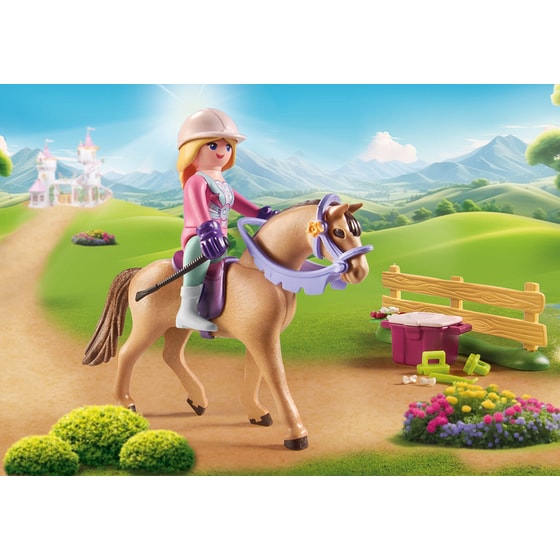 PLAYMOBIL® Starter Pack Πριγκίπισσα με Άλογο Ιππασίας (71801) image 1