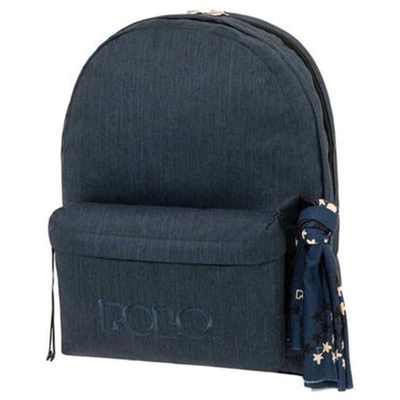 POLO Τσάντα Πλάτης Polo Original Double Scarf Σκούρο Μπλε