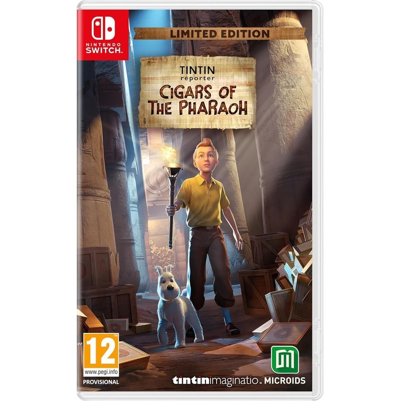 TINTIN Reporter: Cigars of the Pharaoh Limited Edition - Nintendo Switch