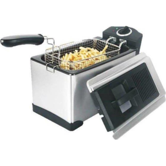 Φριτέζα Λαδιού RUSSELL HOBBS 19773-56 με Αποσπώμενο Κάδο 1800 W 3.2 L Inox image 1