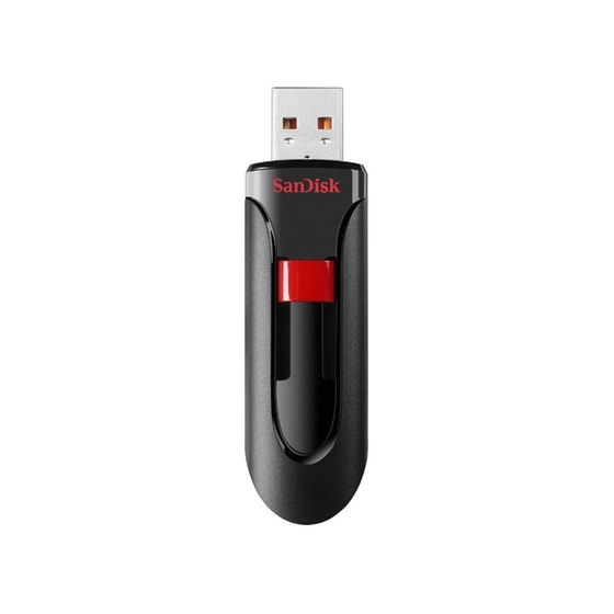 USB stick SanDisk Cruzer Glide 64GB USB 2.0 Μαύρο image 0