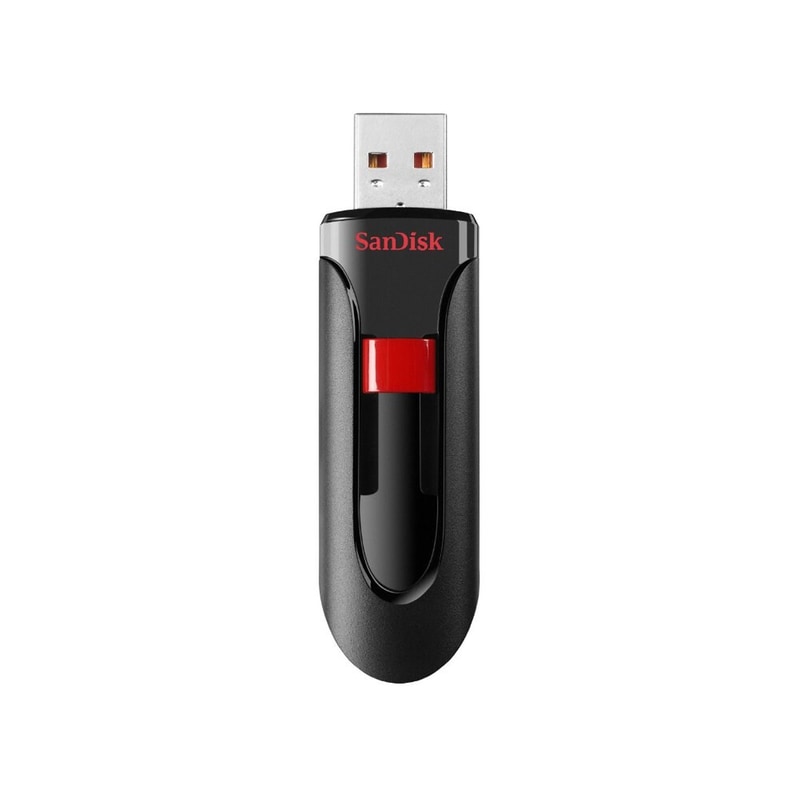 USB stick SanDisk Cruzer Glide 64GB USB 2.0 Μαύρο