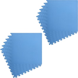 Δάπεδο Γυμναστικής VidaXL από EVA Foam Σετ 12 Τμχ 60x60 cm - Μπλε