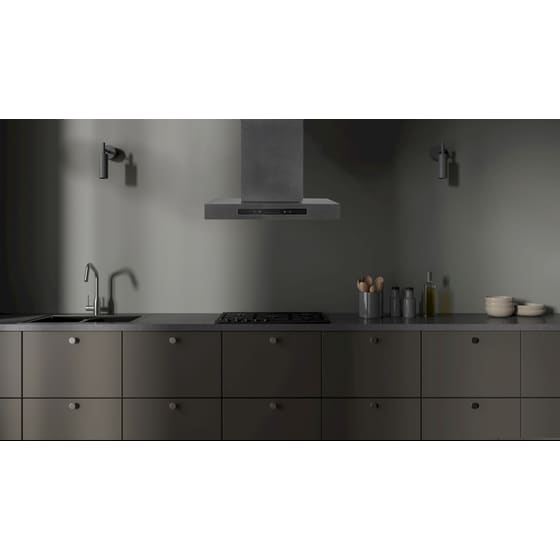 DAVOLINE METRIC PRO IX 90 90 cm Inox Απορροφητήρας Καμινάδα - Τζάκι image 2