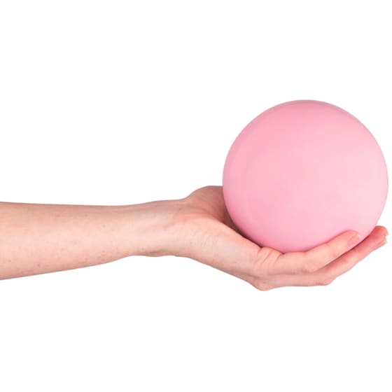 Μπάλα Γυμναστικής Insportline Κατάλληλη για Yoga, 1kg - Ροζ image 1