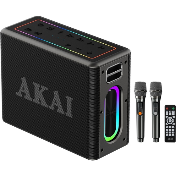 Party Speaker Akai ABTSW-120 80 W - Μαύρο image 1