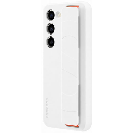 Θήκη Samsung Galaxy S23 - Samsung Silicon Grip Case - White image 2