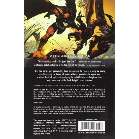 Batman Vol. 1 The Court Of Owls (The New 52) Volume 1 The Court of Owls image 1