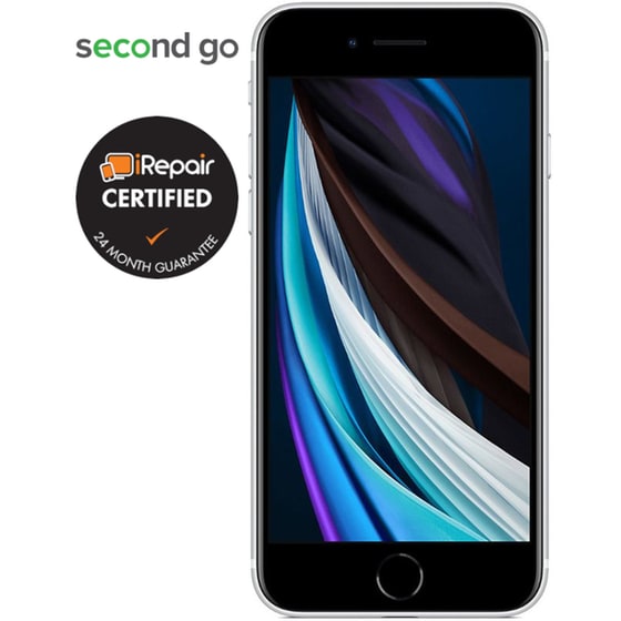 Μεταχειρισμένο Apple iPhone SE (2nd Gen) 128GB White second go Certified by iRepair image 2